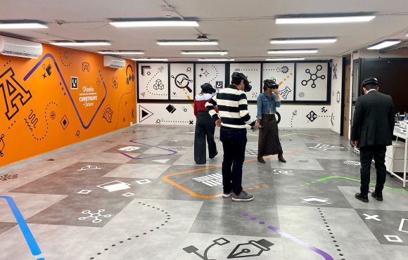 Sala de Experiencias Inmersivas de la Universidad Anáhuac en México